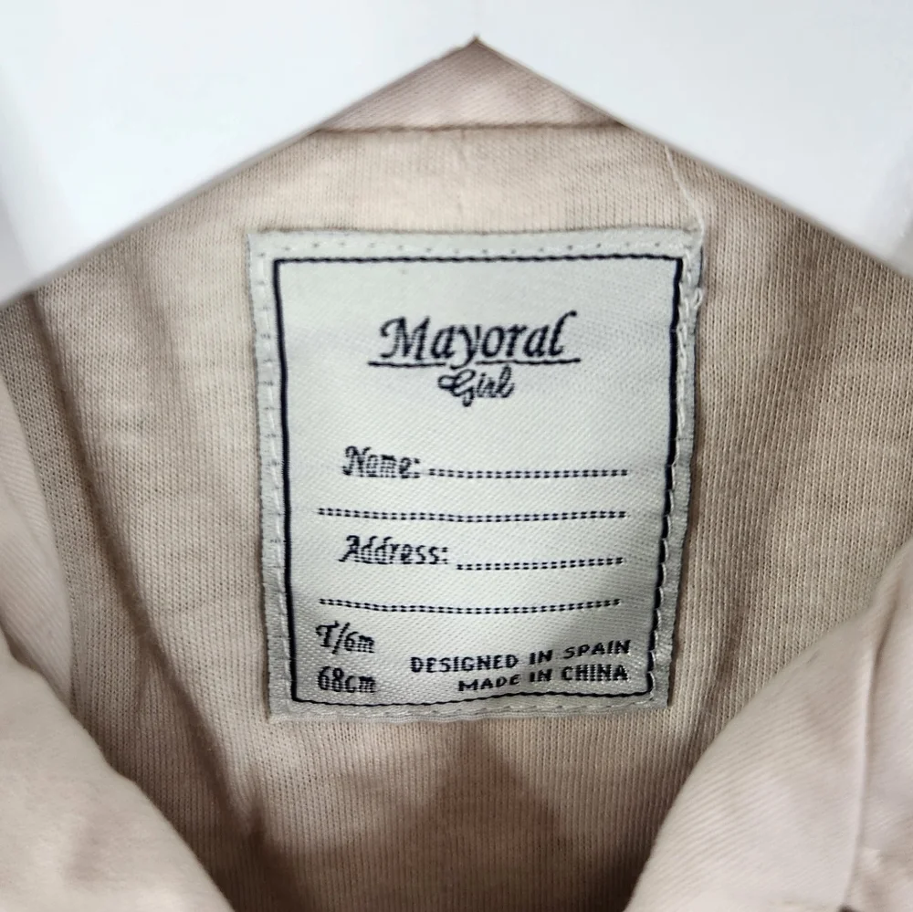 Mayoral Ruffle Trench Coat